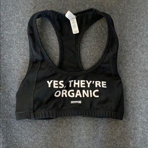 ‘Yes They’re Organic’ Sports Bra